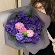 Букет из гиацинтов