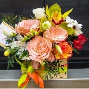 Композиция в конверте "Цветочный бал"