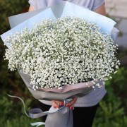 Букет из 15 веток гипсофилы