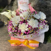 Композиция в конверте "Сладкая вата"