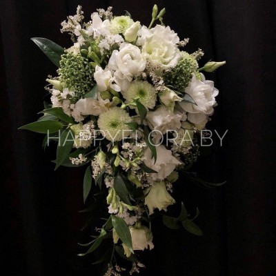 Белый свадебный букет Белый свадебный букет
