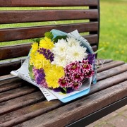 Букет из хризантем 