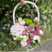 Композиция в корзине