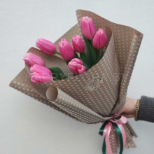 Букеты тюльпанов